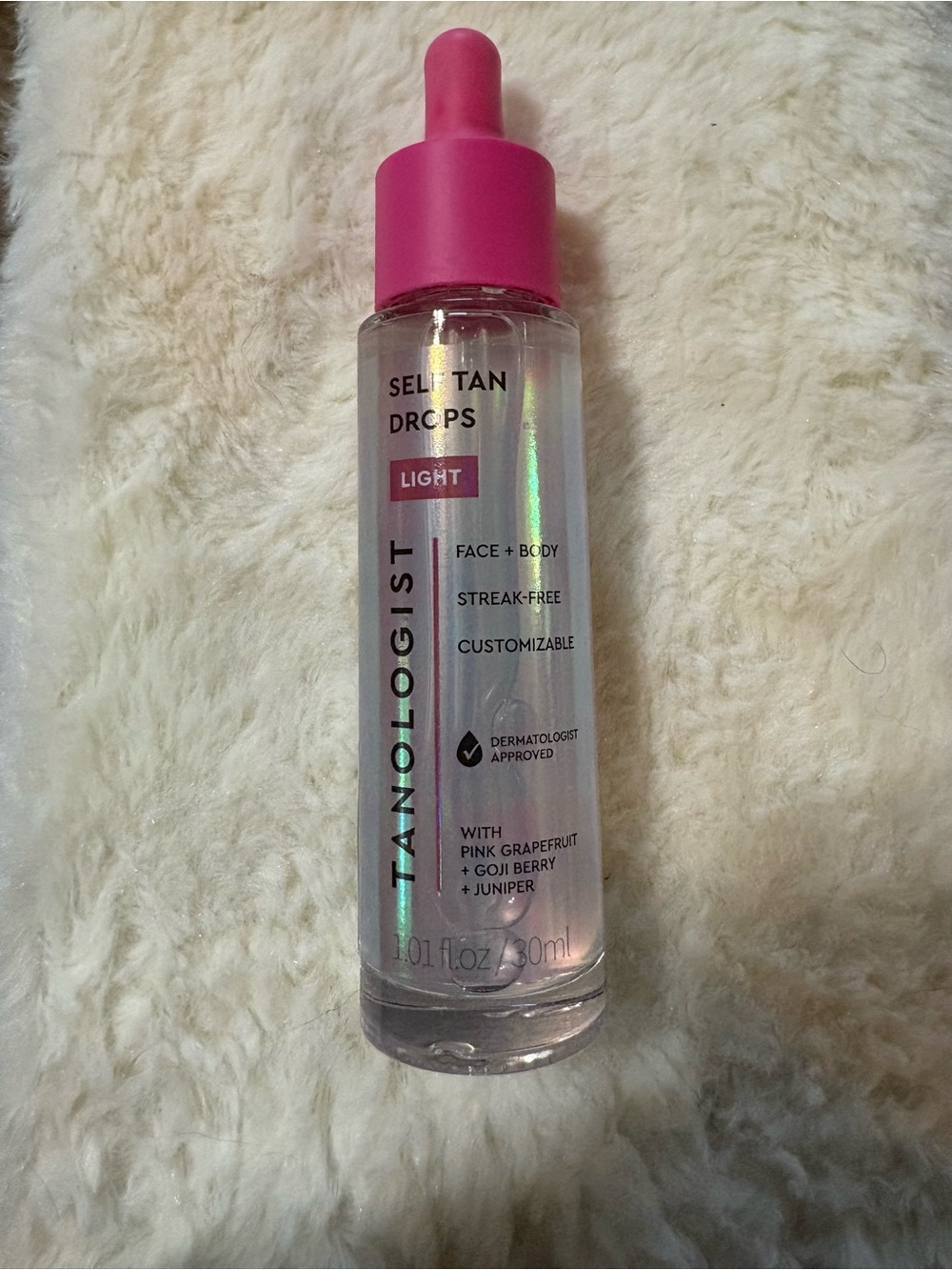 Tanologist Light Self Tan Drops with Pink Dropper